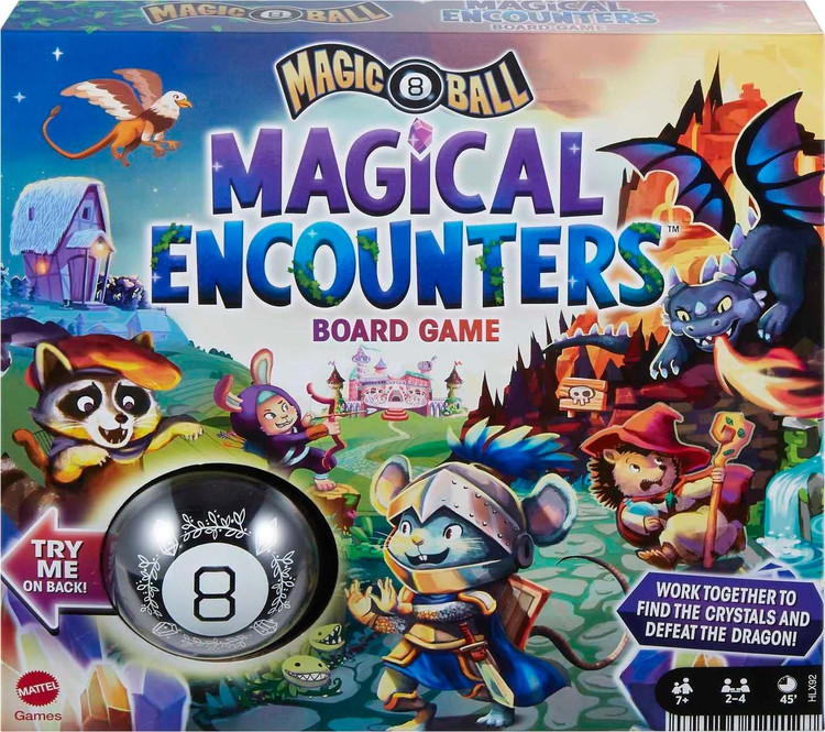 بازی تخته ای Magic 8 Ball Magical Encounters - سفری جادویی برای تمام سنین
