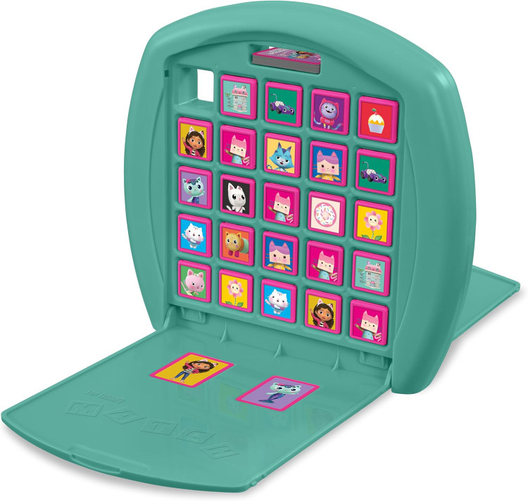 بازی فکری Gabby's Dollhouse Top Trumps Match - سرگرمی و هیجان برای طرفداران گبی کمی خط خش در بار
