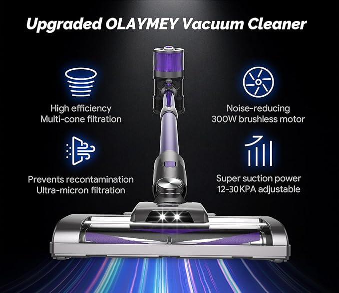 جاروبرقی بیسیم عصایی Olaymey مدل 30Kpa
