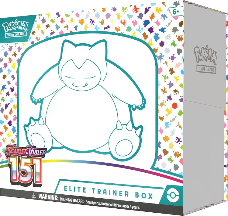 جعبهی Elite Trainer Box مجموعه Pokemon TCG: Scarlet & Violet—151