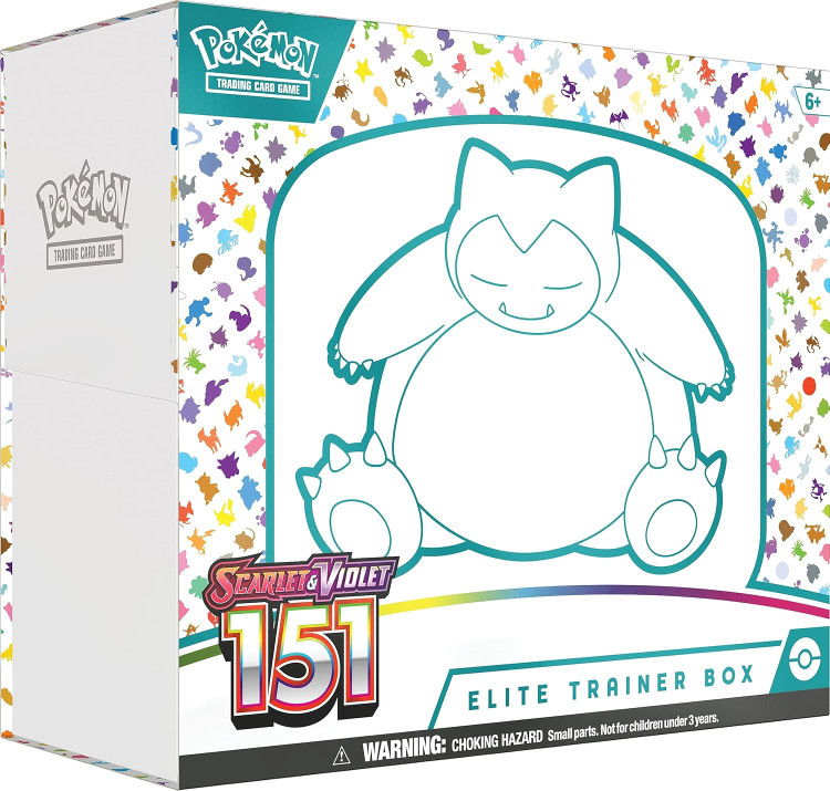 جعبهی Elite Trainer Box مجموعه Pokemon TCG: Scarlet & Violet—151