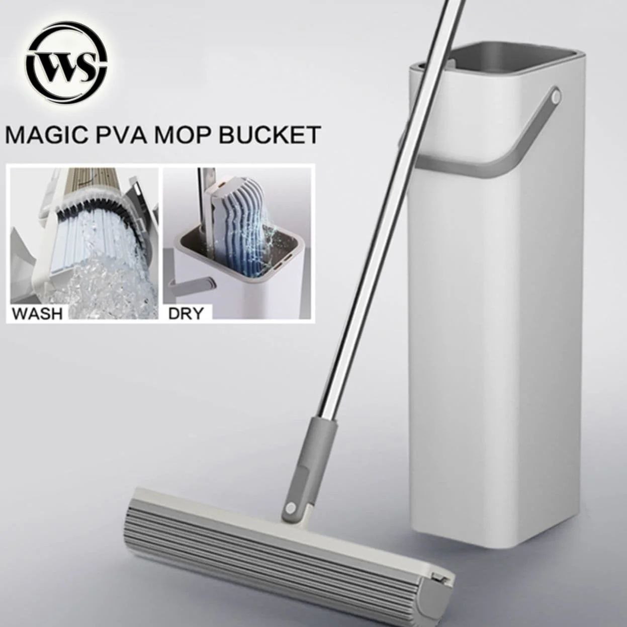 تی خشک کن سطلی Magic PVA MOP M3
