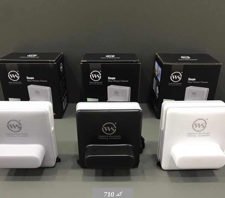 WS 710 شیشه پاک کن مگنتی یک جداره مربع