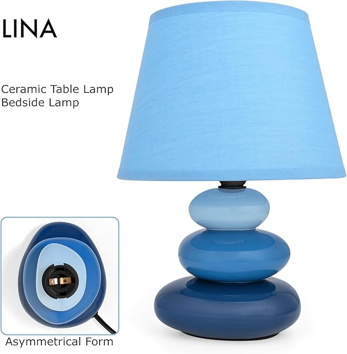 چراغ خواب رومیزی Urban Lifestyle مدل Lina - (Urban Lifestyle Lina Bedside/Table Lamp) - زیبایی و آرامش در اتاق شما