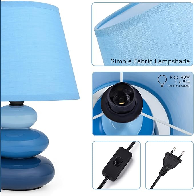 چراغ خواب رومیزی Urban Lifestyle مدل Lina - (Urban Lifestyle Lina Bedside/Table Lamp) - زیبایی و آرامش در اتاق شما