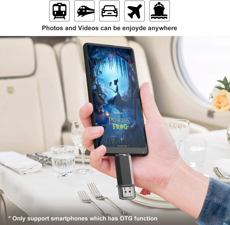 فلش مموری KOOTION ظرفیت 64 گیگابایت USB 3.0 + USB Type C OTG