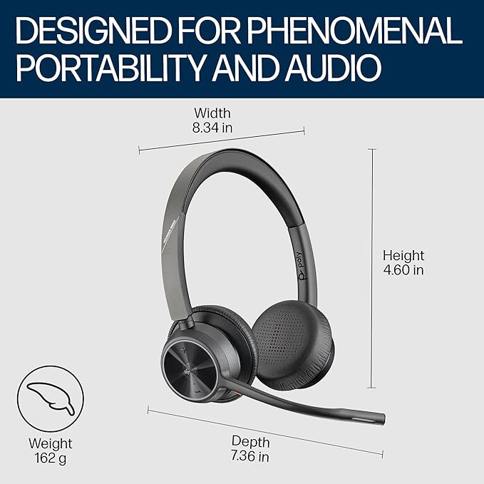 هدست بیسیم Poly Voyager 4320 UC