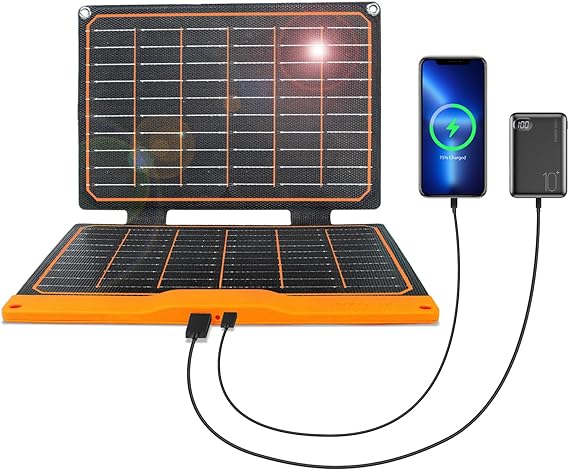 شارژر خورشیدی  12 واتی FlexSolar قدرت خورشید و انرژی پاک