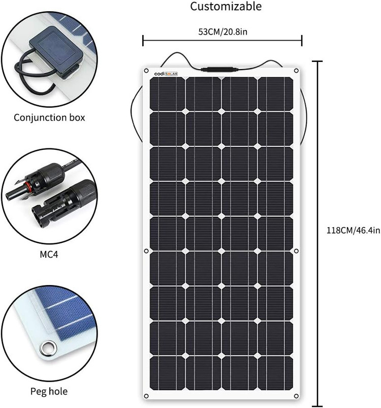 شارژر خورشیدی 12 واتی FlexSolar قدرت خورشید و انرژی پاک