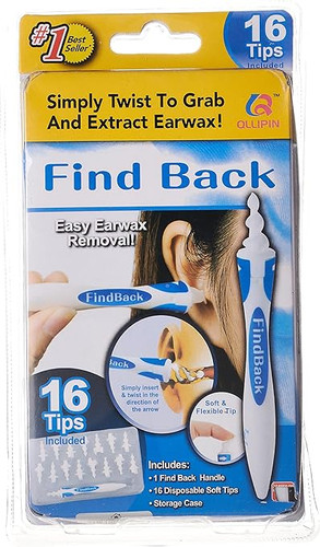 گوش پاک کن چرخشیFind Back Easy Earwax Removal بدون درد و خطر