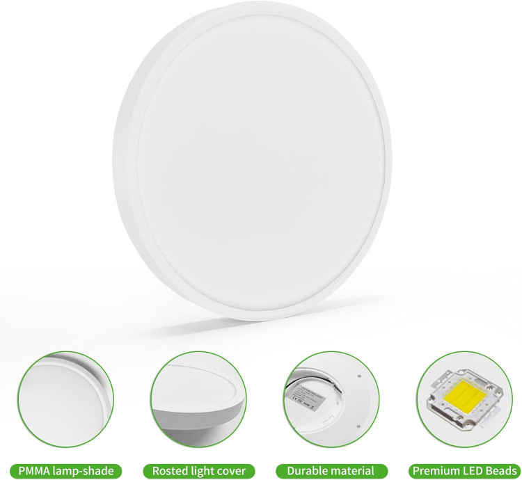 چراغ LED سقفی 7 اینچی مدل Atrin روشنایی مدرن و یکنواخت