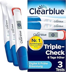 تست بارداری Clearblue پک 3 عددی