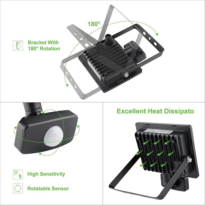 پرژکتور Lumen Works 30W IP65 با پایه ضد آب و ضد گرد و غبار