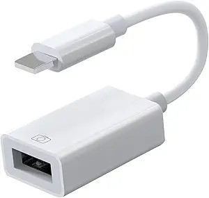 آداپتور USB OTG برای آیفون اتصال آسان به فلش و کارت حافظه