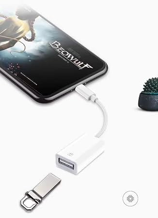 آداپتور USB OTG برای آیفون اتصال آسان به فلش و کارت حافظه