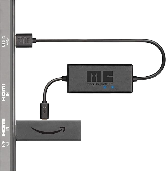 کابل USB فایر تی‌وی 4K جایگزین آداپتور