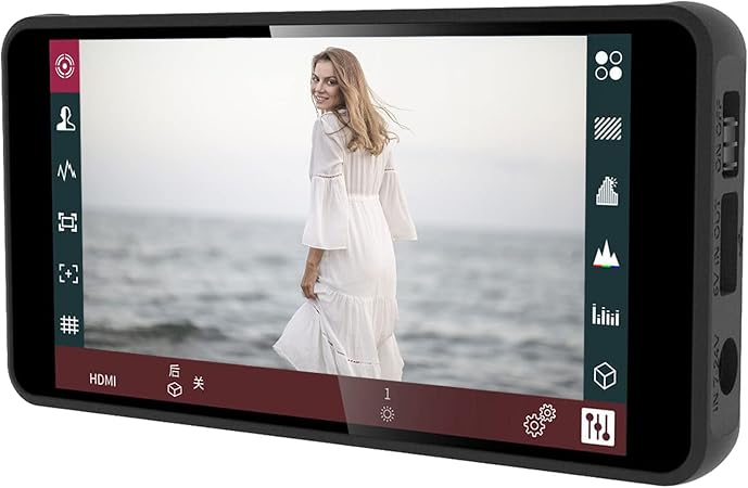 مانیتور تاچ اسکرین 5 اینچی رزولوشن 4K با قابلیت‌های LUT و Waveform