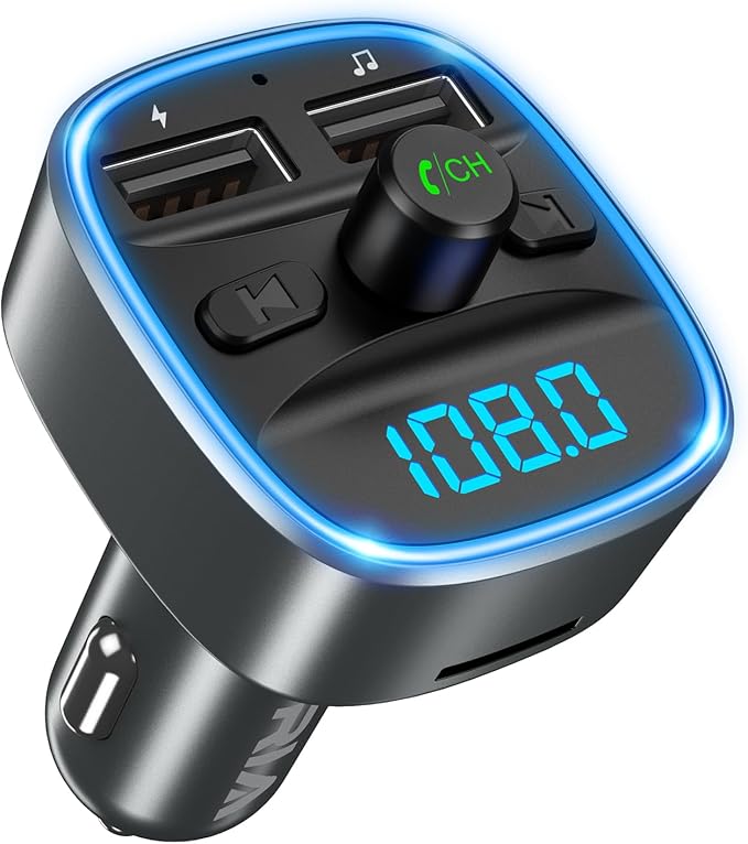 پخش کننده اف ام و بلوتوث خودرو برند ORIA با دو پورت usb  فست شارژ