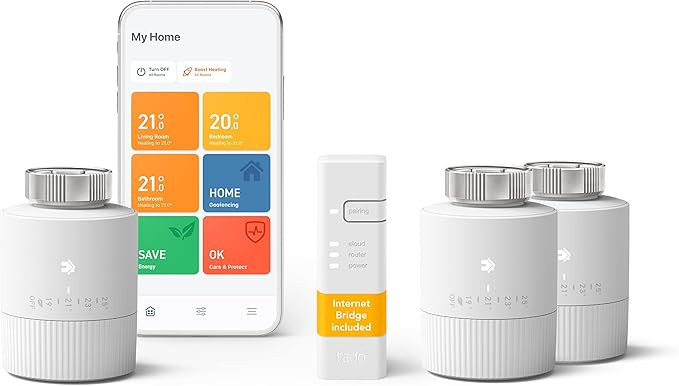 ترموستات هوشمند tado° Basic سه عددی کنترل دقیق گرمایش از طریق اپلیکیشن