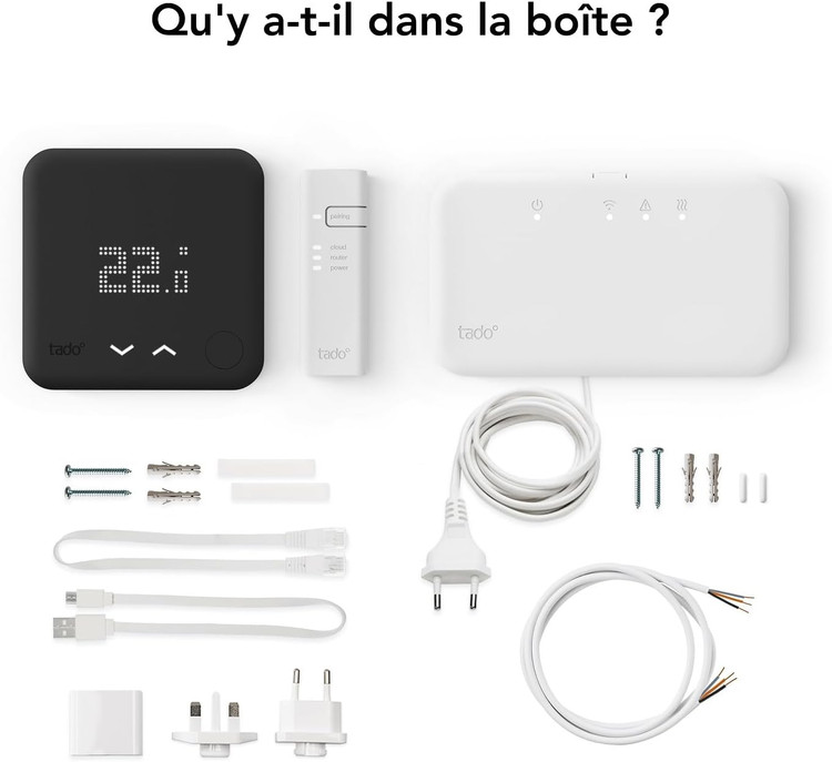 ترموستات هوشمند tado° Basic با وایرلس وپایه