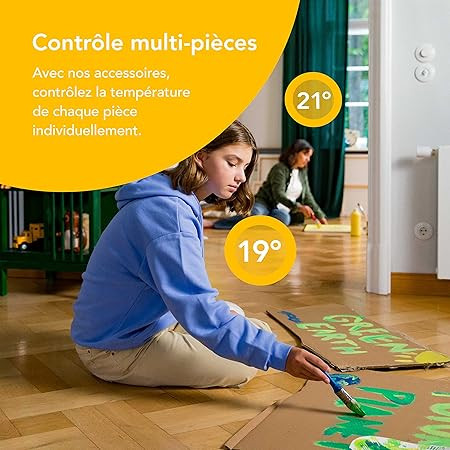 ترموستات هوشمند tado° Basic با وایرلس وپایه
