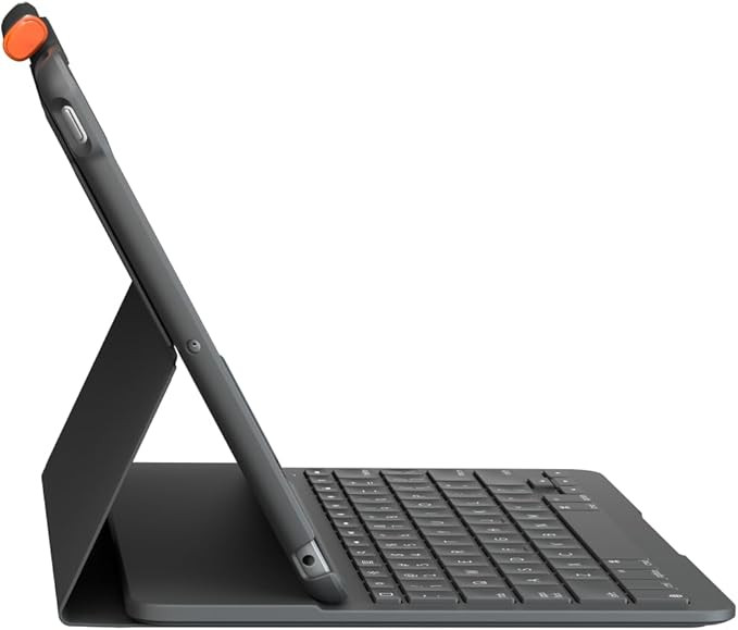 کیبورد کیس بلوتوثی Logitech Slim Folio محافظی کامل برای آیپد نسل 7