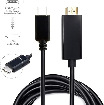 کابل HDMI Type-C با پشتیبانی از رزولوشن 2K و 4K