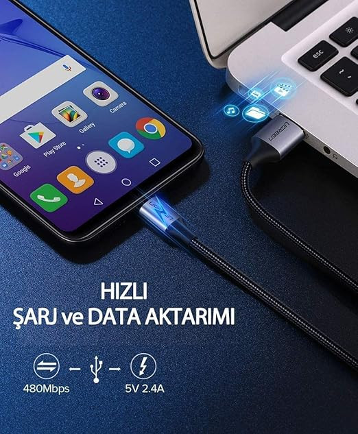 کابل Micro USB یوگرین برای اندروید