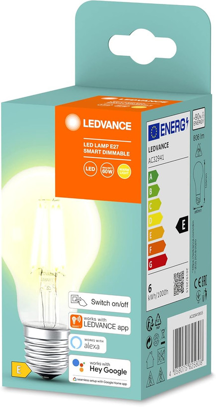 لامپ هوشمند LEDVANCE E27 قابل تنظیم با اپلیکیشن اختصاصی