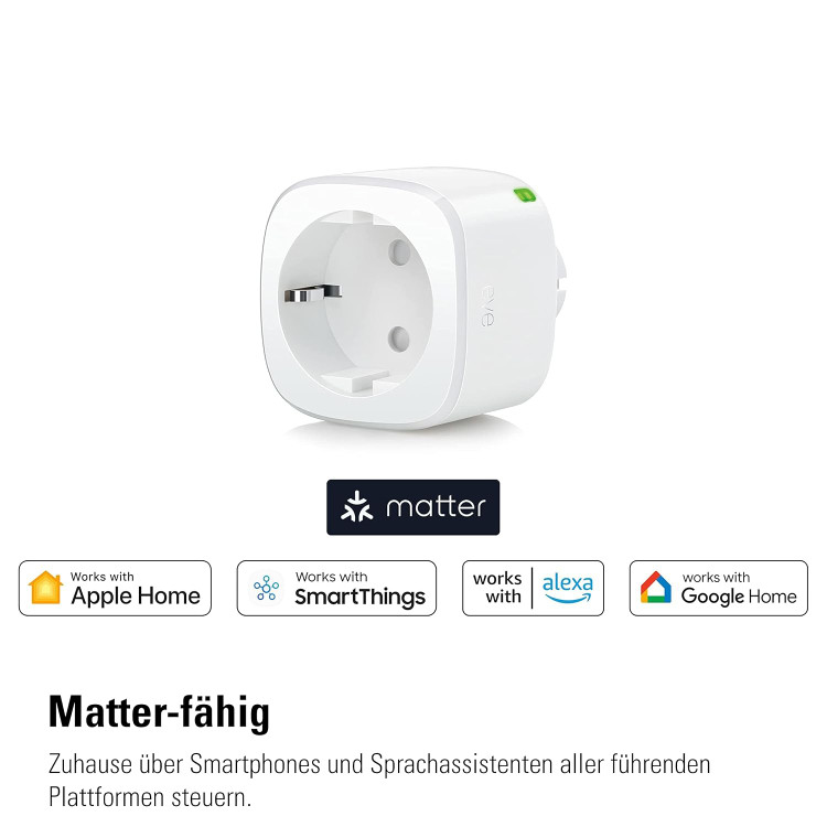 پریز هوشمند Eve Smart Device Control مدیریت انرژی و دربها
