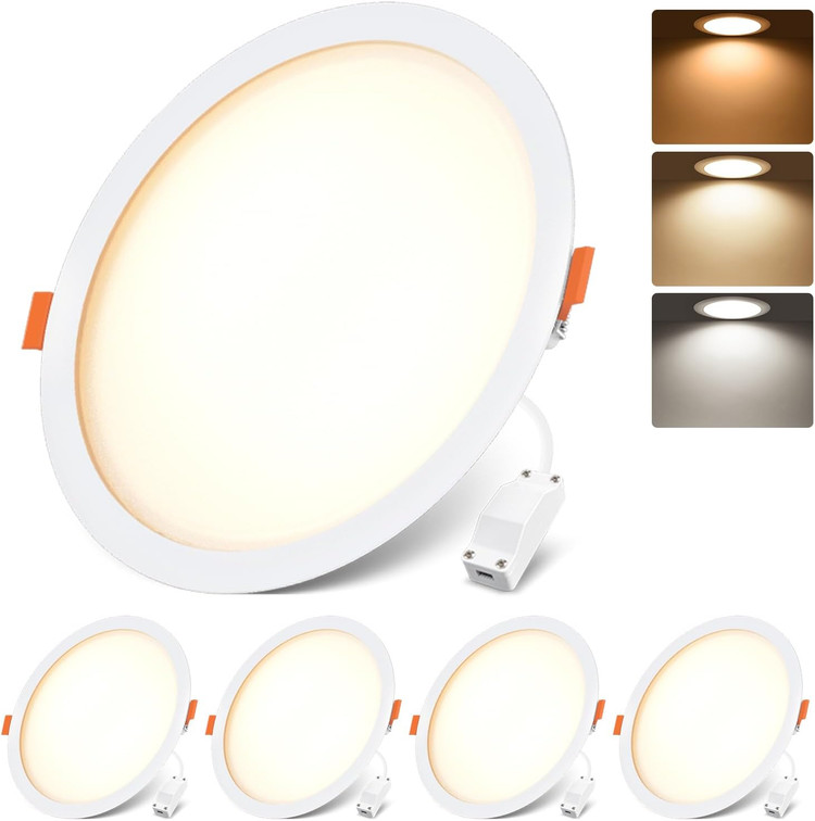 چراغ سقفی توکار LVWIT 24W