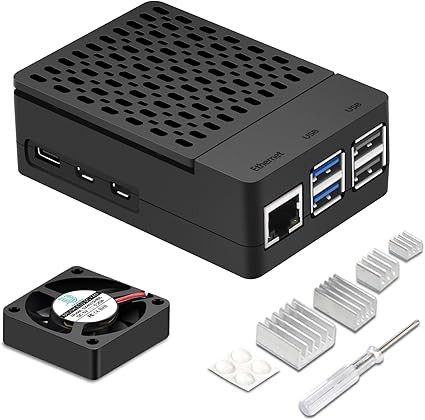 مینی کیس محافظ و خنککننده Raspberry Pi 5