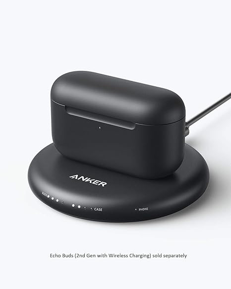 پد شارژ بیسیم ۵ واتی PowerWave طراحی اختصاصی برای Amazon Echo Buds