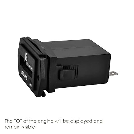 ساعت شمار مکانیکی DC6V-80V مناسب برای موتورهای بنزینی و دیزلی و ژنراتورها