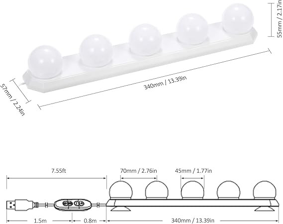 چراغهای LED تامشاین با قابلیت تنظیم ۳ رنگ نور