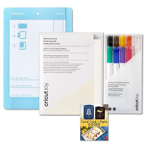پک کامل طراحی شامل دستگاه Cricut Joy مات برش، قلمها و کارتهای پرنسسی