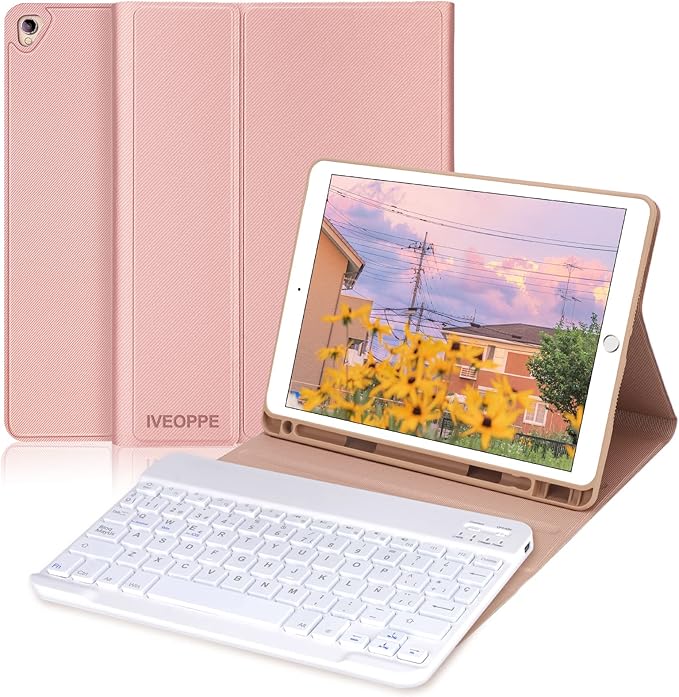 کاور مغناطیسی با کیبورد برای (iPad 10.2 (2021 2020 2019 و iPad Air 3