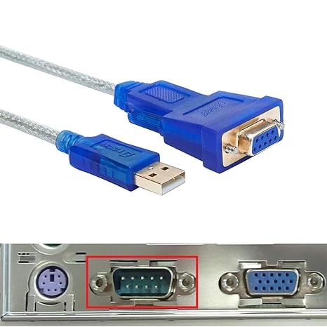مبدل USB 2.0 به RS232 به طول 1.5 متر