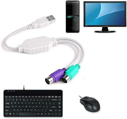 مبدل USB به PS/2 مدل Sanoxy