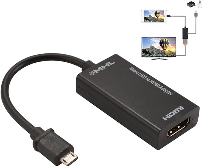 مینی میکرو USB به HDMI با پشتیبانی از MHL