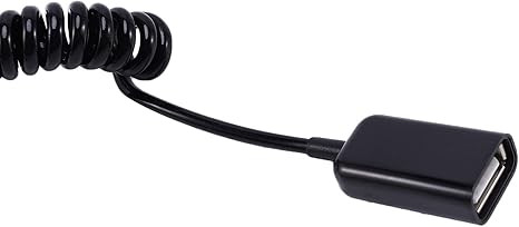 کابل رابط مارپیچ USB نری به مادگی Eighosee با طول طول 1 متر