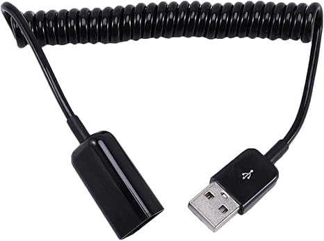 کابل رابط مارپیچ USB نری به مادگی Eighosee با طول طول 1 متر