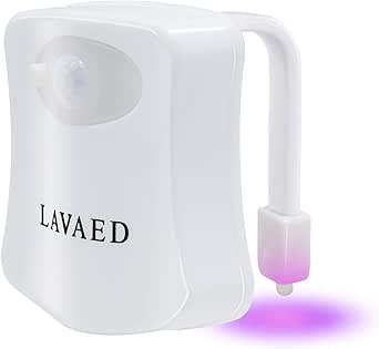 لامپ دستشویی هوشمند LAVAED با سنسور حرکتی 8 رنگ