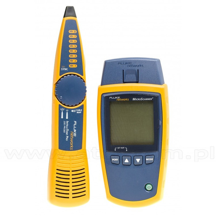 کیت حرفهای تست کابلهای شبکه (MicroScanner2 + IntelliTone Pro 200) Fluke Networks MS2-KIT