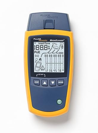 کیت حرفهای تست کابلهای شبکه (MicroScanner2 + IntelliTone Pro 200) Fluke Networks MS2-KIT