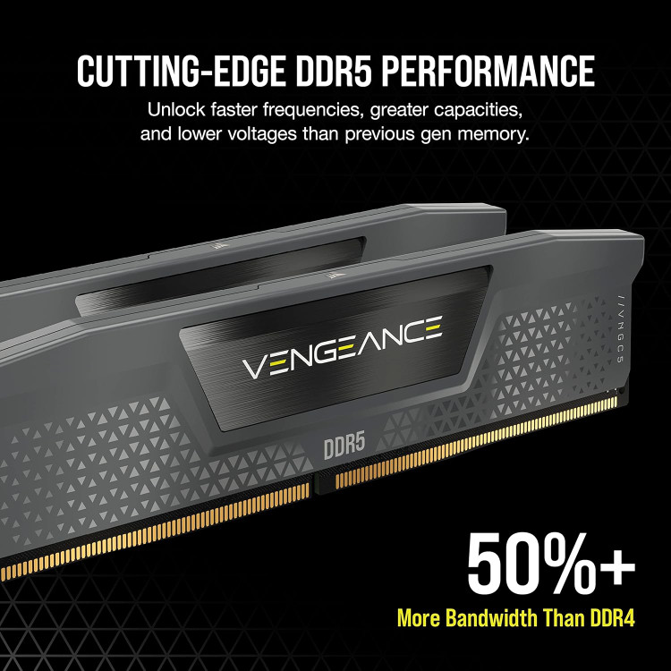 رم کورسیر DDR5 64GB (2x32GB) با فرکانس 6000MHz