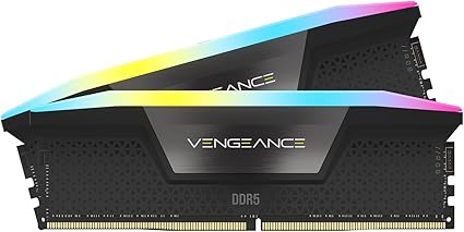 رم کورسیر RGB DDR5 64GB (2x32GB) 6000MHz - سازگار با Intel XMP و iCUE