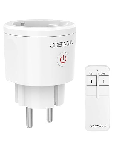پریز هوشمند کنترل از راه دور GreenSun همراه ریموت کنترل