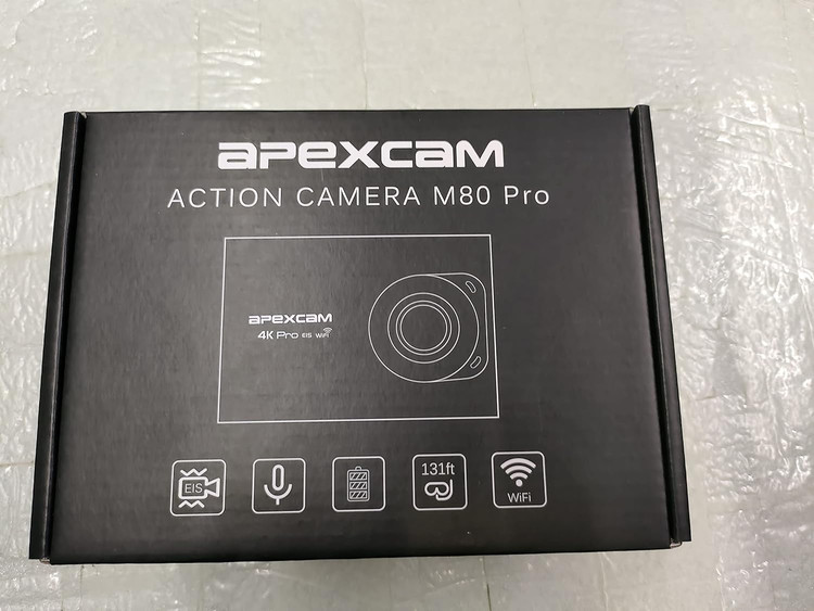 دوربین اکشن ضد آب Apexcam 4K m80 با اتصال Wifi