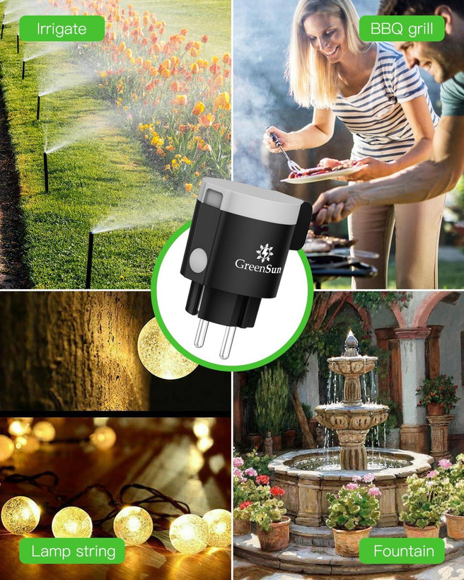 پریز هوشمند 16 آمپر GreenSun